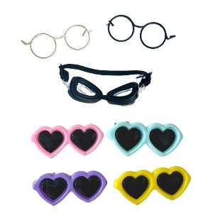 맘아트 공예용 모루 인형 만들기 재료 안경 고글 썬글라스